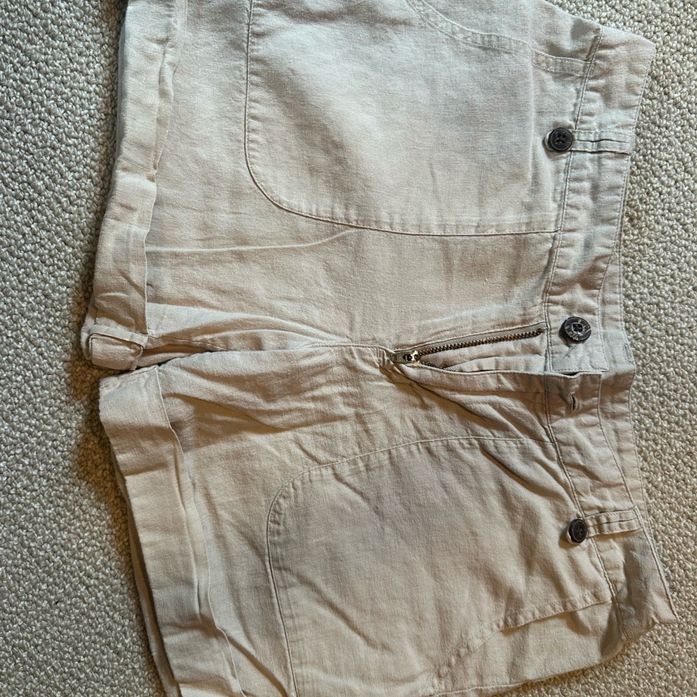 Patagonia Beige Casual hemp/cotton Shorts